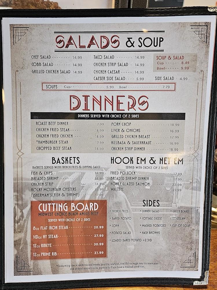 Capones Bar and Grill Menu image 2