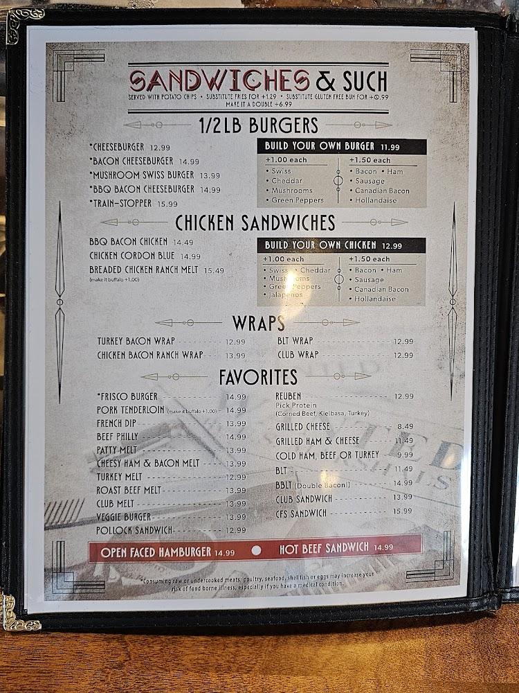Capones Bar and Grill Menu image 4